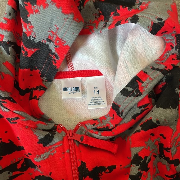 Highland Originals hoodie size 14 - Picture 3 of 3
